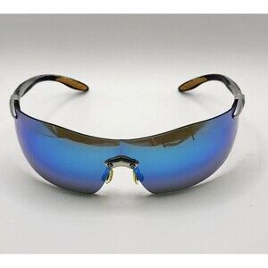 HARLEY DAVIDSON Biker Gray Riding Sunglasses  Mirror Blue Lens  B -D Z87+